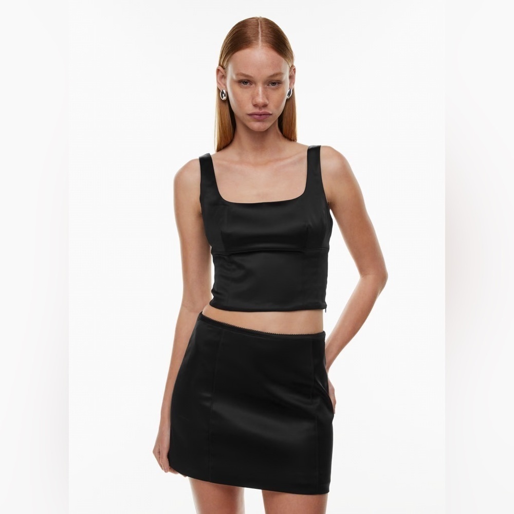 Aritzia Satin Bustier